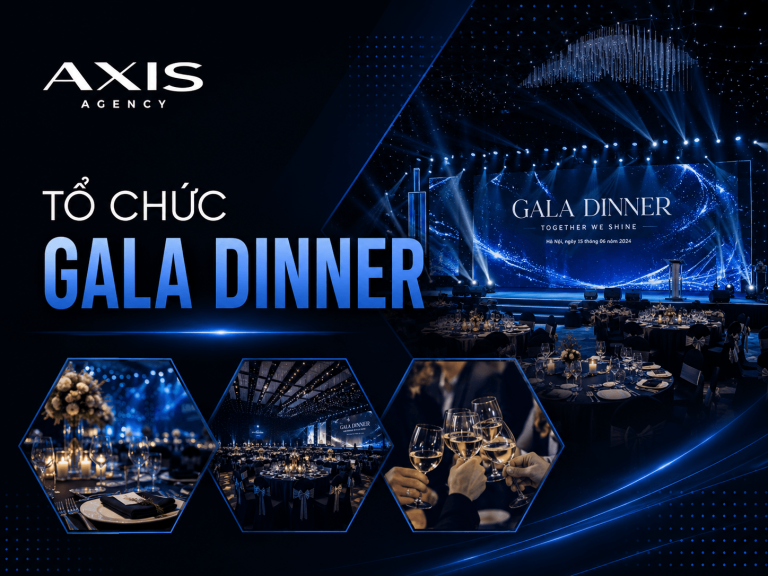 tổ chức tiệc Gala Dinner