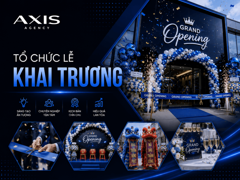 tổ chức lễ khai trương
