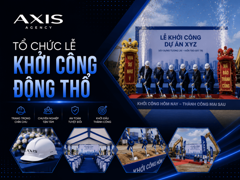 TỔ CHỨC LỄ KHỞI CÔNG ĐỘNG THỔ
