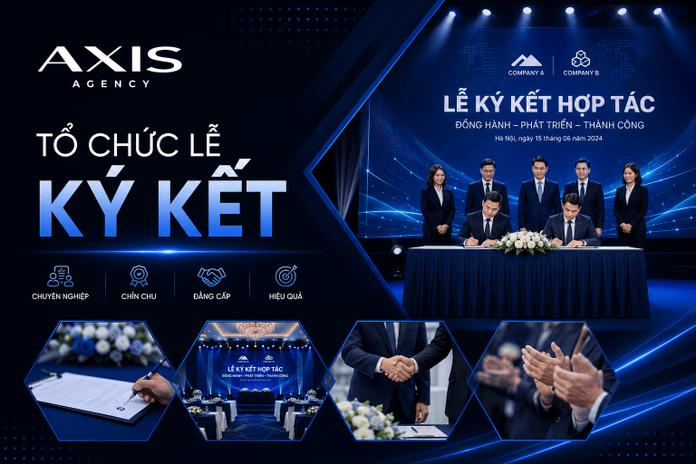 TỔ CHỨC LỄ KÝ KẾT