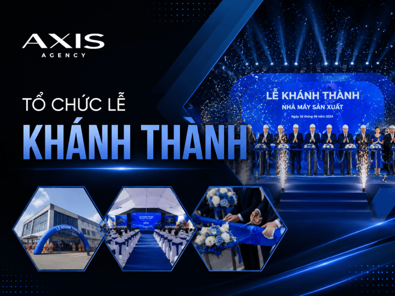 TỔ CHỨC LỄ KHÁNH THÀNH
