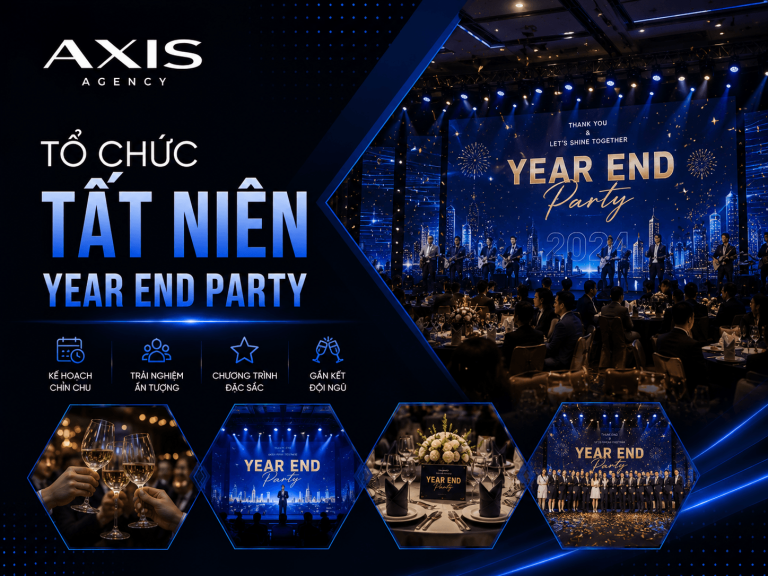 tổ chức tất niên year end party