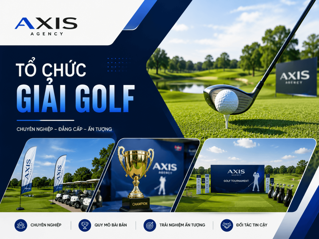 tổ chức giải đấu golf