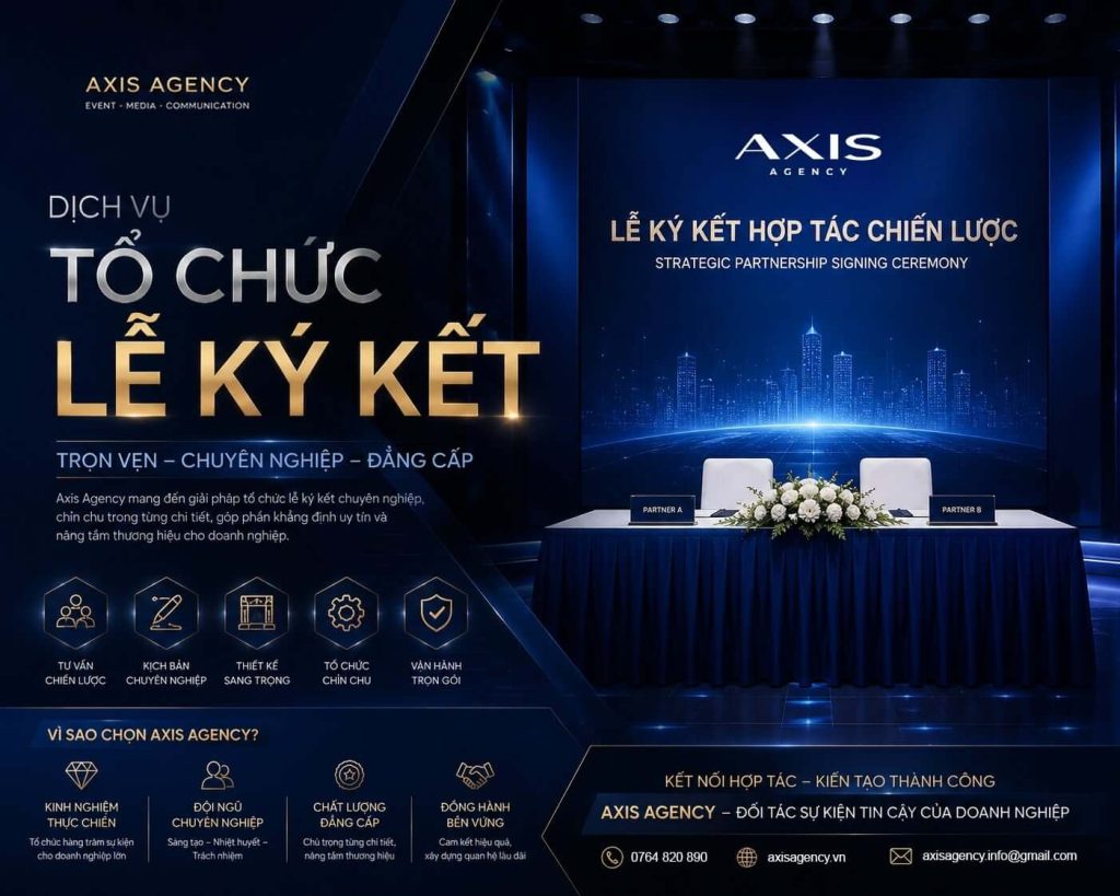 Tổ chức lễ ký kết
