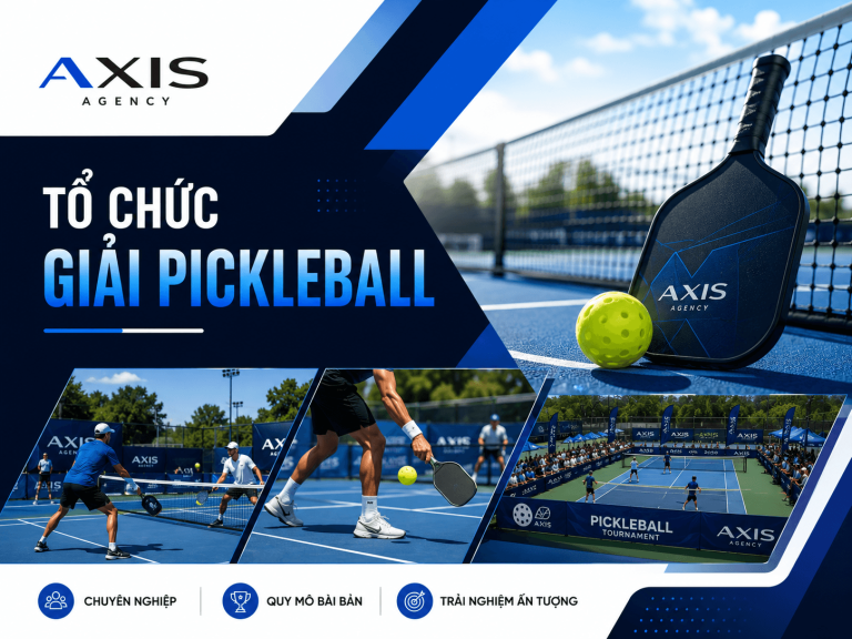 tổ chức giải đấu pickleball