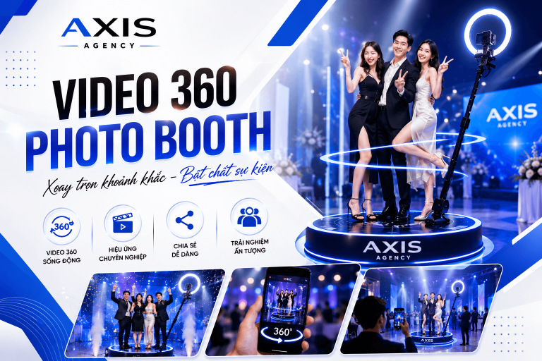 DỊCH VỤ VIDEO 360 PHOTO BOOTH